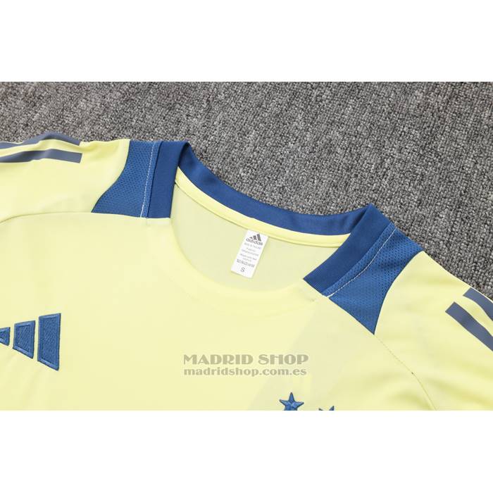 Chandal del Ajax Manga Corta 2024-2025 Amarillo - Pantalon Corto